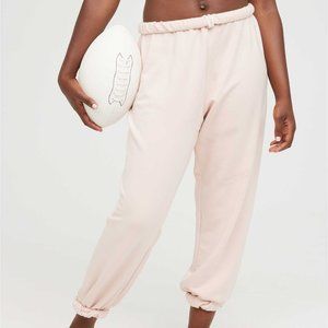 OFFLINE By Aerie OTT Fleece Full Length Jogger - Light Pink M